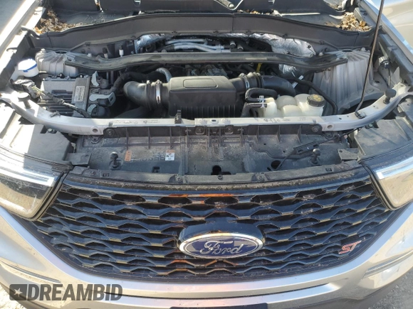 2020 Ford Explorer ST with VIN 1FM5K8GC6LGA05578, listed as a Copart auction lot 54670285 with 65,078 mi miles and Salvage Title. Bid and sale history available at carsss.com. Image 12.