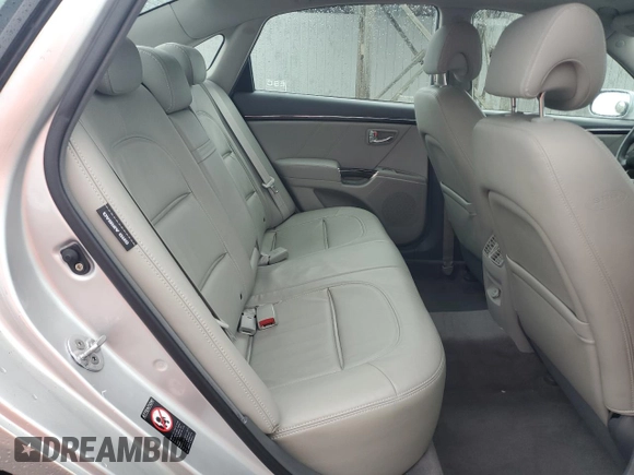 2009 Hyundai Azera GLS with VIN KMHFC46D19A360786, listed as a Copart auction lot 63695005 with 102,733 mi miles and Clean title. Bid and sale history available at DreamBid. Image 10.