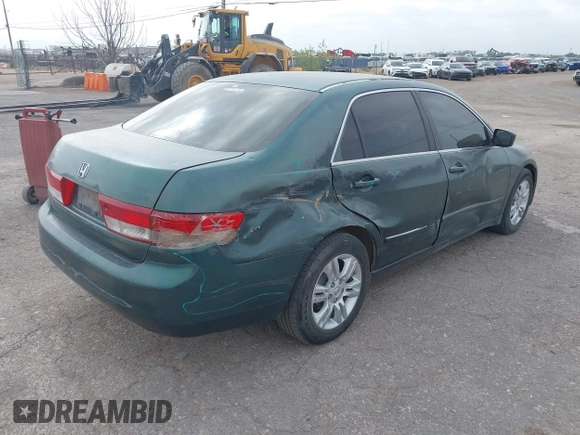 2003 Honda Accord LX z VIN JHMCM56313C053632, wystawiony jako IAAI lot #42094825 z przebiegiem 209 612 mil mil oraz . Historia ofert i sprzedaży dostępna na DreamBid. Obrazek 4.
