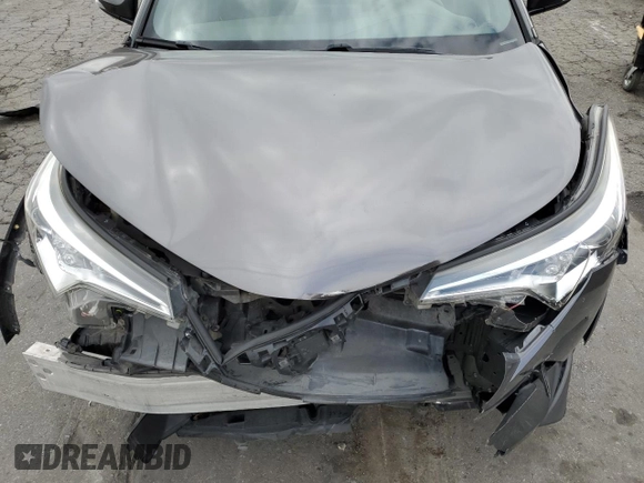 2019 Toyota C-HR XLE with VIN JTNKHMBX6K1032415, listed as a Copart auction lot 44971225 with 71,395 mi miles and Salvage Title. Bid and sale history available at DreamBid. Image 11.