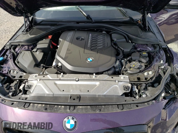 2022 BMW 2 Series M240i xDrive with VIN 3MW53CM08N8C61654, listed as a Copart auction lot 42562323 with 0 mi miles. Bid and sale history available at carsss.com. Image 11.