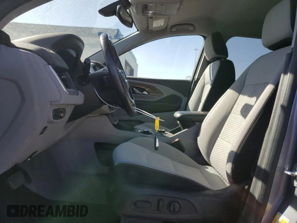 2019 GMC Terrain SLE with VIN 3GKALMEV3KL155790, listed as a Copart auction lot 48562305 with 59,575 mi miles and Salvage title. Bid and sale history available at DreamBid. Image 7.