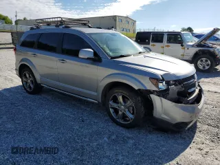 2017 Dodge Journey Crossroad Plus z VIN 3C4PDCGG1HT510640, wystawiony jako Copart lot #55703315 z przebiegiem 134 442 mil mil oraz Szkoda całkowita • Salvage title. Historia ofert i sprzedaży dostępna na DreamBid. Obrazek 4.