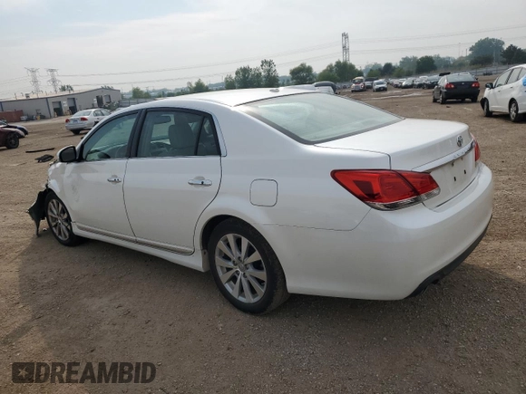 2011 Toyota Avalon with VIN 4T1BK3DB1BU430191, listed as a Copart auction lot 59849455 with 163,170 mi miles and Salvage title. Bid and sale history available at DreamBid. Image 2.