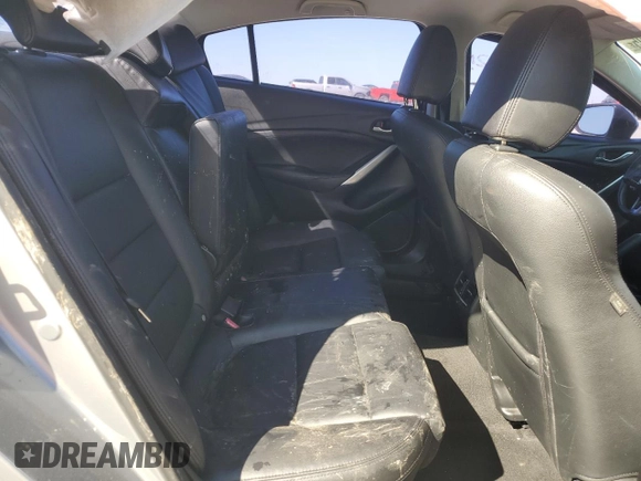 2014 Mazda Mazda6 i Touring with VIN JM1GJ1T58E1104066, listed as a Copart auction lot 46655205 with 130,857 mi miles and Salvage Title. Bid and sale history available at carsss.com. Image 10.