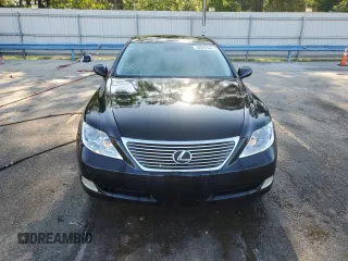 2008 Lexus LS 460 with VIN JTHBL46F485067927, listed as a Copart auction lot 52047645 with 177,648 mi miles and Salvage title. Bid and sale history available at DreamBid. Image 5.