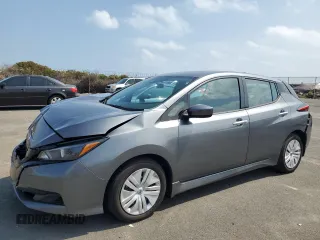 2025 Nissan LEAF S z VIN 1N4AZ1BV3SC550633, wystawiony jako Copart lot #45457115 z przebiegiem 1 982 mil mil oraz Szkoda całkowita • Salvage title. Historia ofert i sprzedaży dostępna na DreamBid. Obrazek 1.