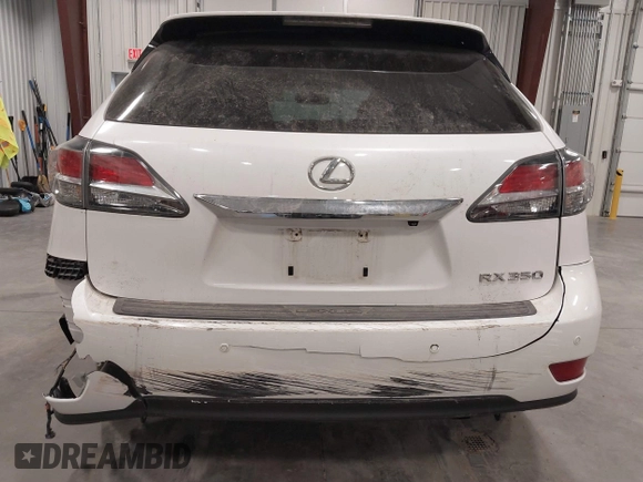 2015 Lexus RX 350 with VIN 2T2BK1BA3FC280960, listed as a IAAI auction lot 41179709 with 129,373 mi miles and . Bid and sale history available at DreamBid. Image 12.