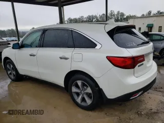 2016 Acura MDX with VIN 5FRYD3H27GB013997, listed as a Copart auction lot 82675154 with 97,776 mi miles and Salvage Title. Bid and sale history available at carsss.com. Image 2.