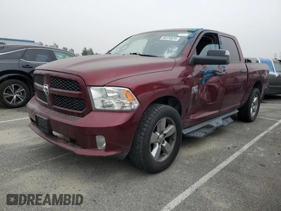 2018 Ram 1500 Express z VIN 1C6RR7KG9JS277436, wystawiony jako Copart lot #86376824 z przebiegiem 71 354 mil mil oraz Czysty tytuł • Clean title. Historia ofert i sprzedaży dostępna na DreamBid. Obrazek 1.