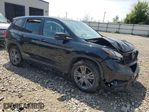 2019 Honda Passport EX-L with VIN 5FNYF8H57KB013994, listed as a Copart auction lot 63586705 with 109,703 mi miles and Non repairable. Bid and sale history available at DreamBid. Image 4.