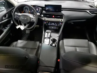 2025 Genesis G70 2.5T with VIN KMTG34SC8SU151203, listed as a Copart auction lot 87928775 with 4,203 mi miles and Clean Title. Bid and sale history available at DreamBid. Image 8.