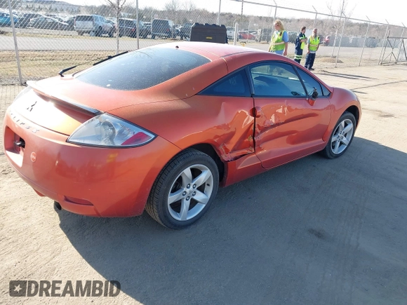 2007 Mitsubishi Eclipse GS with VIN 4A3AK24FX7E013700, listed as a IAAI auction lot 41731979 with 71,490 mi miles. Bid and sale history available at carsss.com. Image 4.