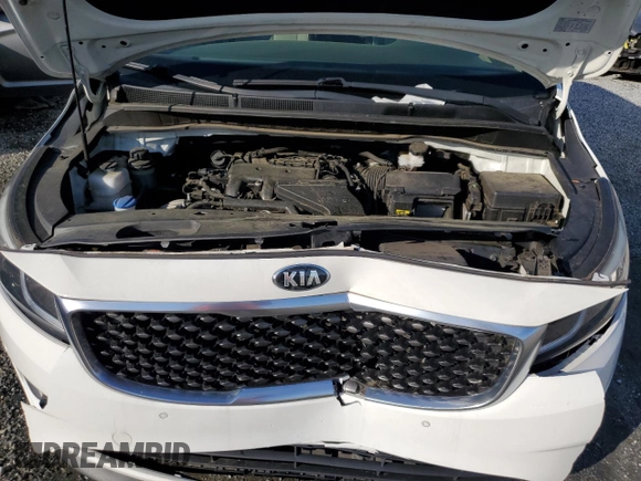 2017 Kia Sedona LX with VIN KNDMB5C1XH6335661, listed as a Copart auction lot 51413225 with 133,903 mi miles and Salvage Title. Bid and sale history available at DreamBid. Image 12.