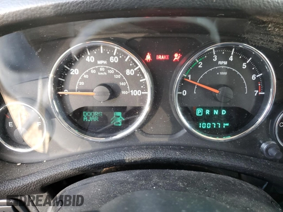 2015 Jeep Wrangler Unlimited Rubicon Hard Rock with VIN 1C4HJWFG4FL676868, listed as a Copart auction lot 48489525 with 100,771 mi miles and Salvage title. Bid and sale history available at DreamBid. Image 9.