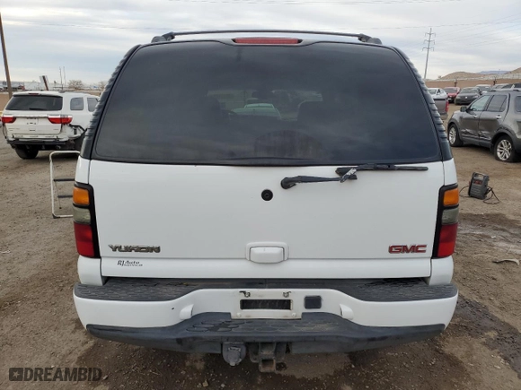 2004 GMC Yukon Denali with VIN 1GKEK63U84J270731, listed as a Copart auction lot 49094635 with 184,529 mi miles and Salvage Title. Bid and sale history available at carsss.com. Image 6.