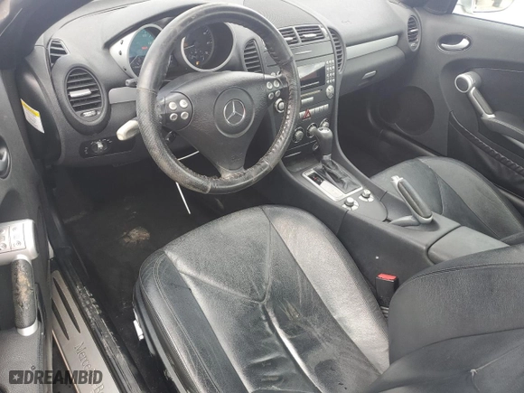2006 Mercedes-Benz SLK-Class 3.0L with VIN WDBWK54F76F091837, listed as a Copart auction lot 47734745 with 253,458 mi miles and Salvage Title. Bid and sale history available at carsss.com. Image 8.