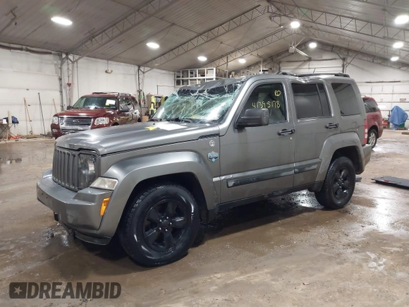 2012 Jeep Liberty Sport Latitude with VIN 1C4PJMAK3CW125398, listed as a IAAI auction lot 41395178 with 142,898 mi miles. Bid and sale history available at carsss.com. Image 17.