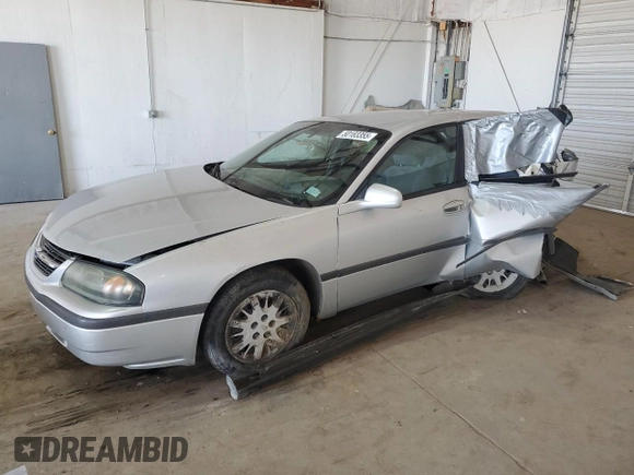 2004 Chevrolet Impala with VIN 2G1WF52EX49300180, listed as a Copart auction lot 50183355 with Not Provided miles and Salvage Title. Bid and sale history available at DreamBid. Image 1.