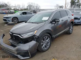 2021 Honda CR-V Touring with VIN 2HKRW2H93MH675015, listed as a IAAI auction lot 41711953 with 58,287 mi miles. Bid and sale history available at carsss.com. Image 2.