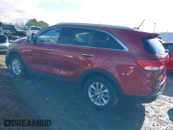 2016 Kia Sorento LX with VIN 5XYPG4A57GG129837, listed as a IAAI auction lot 41066768 with 69,717 mi miles. Bid and sale history available at carsss.com. Image 3.