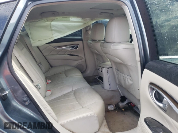 2012 Infiniti M37 with VIN JN1BY1AR1CM396587, listed as a Copart auction lot 52291185 with 145,794 mi miles and Salvage Title. Bid and sale history available at carsss.com. Image 10.