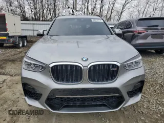 2020 BMW X3 M with VIN 5YMTS0C00L9B39865, listed as a Copart auction lot 87419774 with 36,430 mi miles and Salvage Title. Bid and sale history available at carsss.com. Image 5.