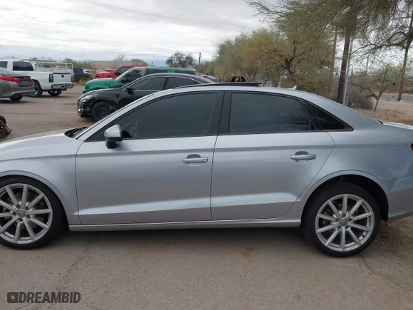 2016 Audi A3 1.8T Premium with VIN WAUA7GFF2G1017615, listed as a IAAI auction lot 41725731 with 70,332 mi miles. Bid and sale history available at carsss.com. Image 14.