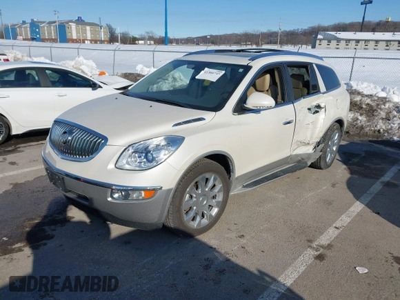 2011 Buick Enclave CXL-2 with VIN 5GAKRCED2BJ146149, listed as a IAAI auction lot 41304745 with 54,678 mi miles and . Bid and sale history available at carsss.com. Image 2.