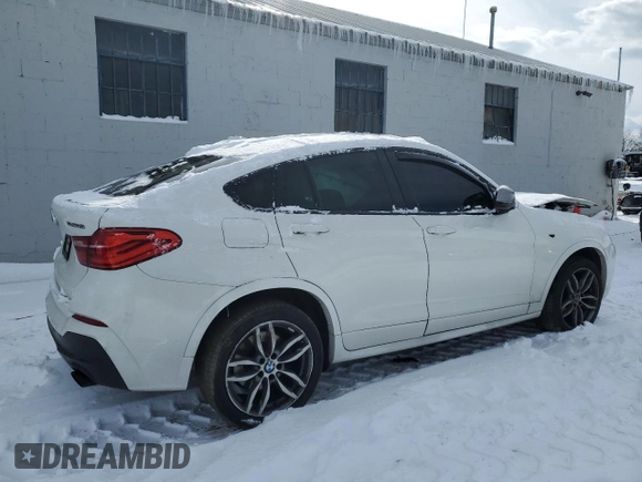 2017 BMW X4 M40i с VIN 5UXXW7C58H0U26056, выставлен на аукционе Copart как лот 88751415 с пробегом Не указан миль и Списание • Salvage title. История ставок и продаж доступна на DreamBid. Изображение 3.