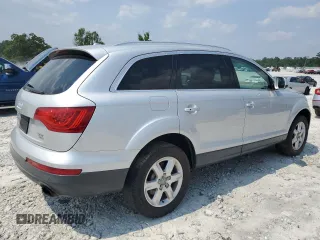 2014 Audi Q7 Premium Plus with VIN WA1LGAFE1ED007650, listed as a Copart auction lot 59182355 with 157,573 mi miles and Salvage title. Bid and sale history available at DreamBid. Image 3.