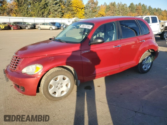 2006 Chrysler PT Cruiser Touring with VIN 3A4FY58B56T360733, listed as a Copart auction lot 78612184 with 57,024 mi miles and Salvage Title. Bid and sale history available at DreamBid. Image 1.