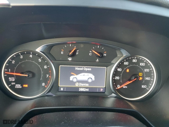 2025 Chevrolet Blazer LT with VIN 3GNKBCR40SS100919, listed as a Copart auction lot 85868734 with 3,882 mi miles and Salvage Title. Bid and sale history available at carsss.com. Image 9.