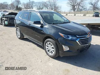2019 Chevrolet Equinox LT with VIN 3GNAXUEV0KL196305, listed as a IAAI auction lot 41918613 with 66,146 mi miles and . Bid and sale history available at DreamBid. Image 1.