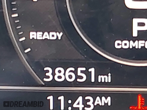 2019 Audi RS 3 with VIN WUABWGFF3KA907627, listed as a IAAI auction lot 42119014 with 38,651 mi miles and . Bid and sale history available at DreamBid. Image 15.