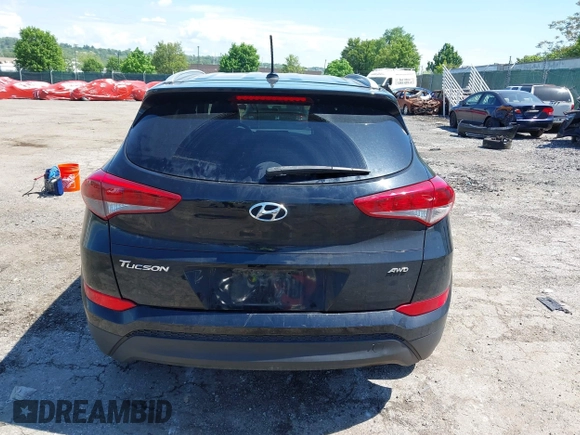 2016 Hyundai Tucson SE z VIN KM8J3CA47GU075162, wystawiony jako IAAI lot #42231685 z przebiegiem 177 038 mil mil oraz . Historia ofert i sprzedaży dostępna na DreamBid. Obrazek 16.