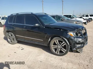 2014 Mercedes-Benz GLK 350 with VIN WDCGG5HB3EG333962, listed as a Copart auction lot 52577125 with 114,214 mi miles and Salvage Title. Bid and sale history available at DreamBid. Image 4.