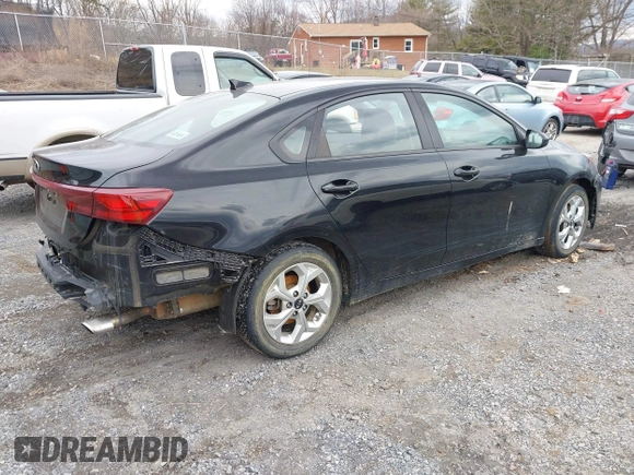 2020 Kia Forte LXS with VIN 3KPF24AD0LE154507, listed as a IAAI auction lot 41575571 with 125,920 mi miles. Bid and sale history available at carsss.com. Image 4.