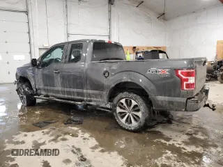2019 Ford F-150 XL with VIN 1FTEX1EP2KKF06966, listed as a Copart auction lot 44263605 with 82,600 mi miles and Non Repairable. Bid and sale history available at carsss.com. Image 2.