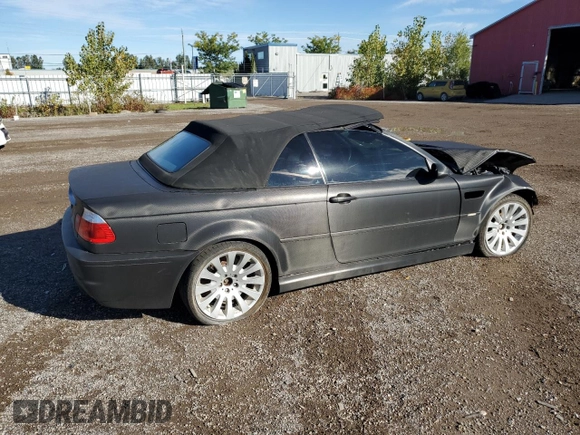 2003 BMW 3 Series M3 with VIN WBSBR93433PK03647, listed as a Copart auction lot 74346814 with 204,620 mi miles and Salvage Title. Bid and sale history available at carsss.com. Image 3.