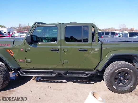 2022 Jeep Gladiator Mojave with VIN 1C6JJTEG5NL110886, listed as a IAAI auction lot 41410576 with 44,307 mi miles. Bid and sale history available at carsss.com. Image 15.