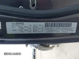 2017 Dodge Journey SE with VIN 3C4PDCABXHT694909, listed as a IAAI auction lot 41640828 with 188,657 mi miles and . Bid and sale history available at DreamBid. Image 9.