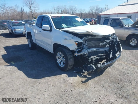 2021 Chevrolet Colorado 2WD LT with VIN 1GCHSCEA5M1202221, listed as a IAAI auction lot 41863060 with 50,060 mi miles. Bid and sale history available at carsss.com. Image 1.