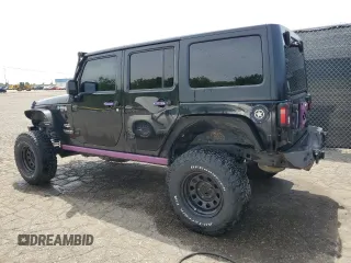 2012 Jeep Wrangler Unlimited Sahara with VIN 1C4BJWEG4CL120370, listed as a Copart auction lot 58744135 with 166,455 mi miles and Clean title. Bid and sale history available at DreamBid. Image 2.