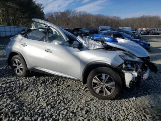 2020 Nissan Murano S with VIN 5N1AZ2AJ6LN137265, listed as a Copart auction lot 45856655 with 0 mi miles and Salvage Title. Bid and sale history available at carsss.com. Image 4.