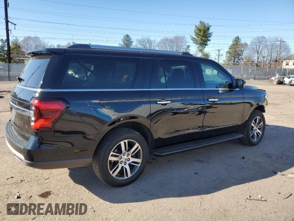 2024 Ford Expedition Max Limited with VIN 1FMJK1K82REA28854, listed as a Copart auction lot 50932335 with 25,225 mi miles and Clean title. Bid and sale history available at DreamBid. Image 3.