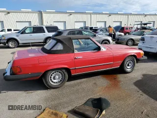 1983 Mercedes-Benz 380 with VIN WDBBA45A4DB023966, listed as a Copart auction lot 74597714 with 73,642 mi miles and Non Repairable. Bid and sale history available at carsss.com. Image 3.