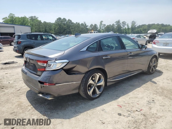 2019 Honda Accord Touring with VIN 1HGCV2F95KA028021, listed as a Copart auction lot 57060845 with 86,014 mi miles and Salvage title. Bid and sale history available at DreamBid. Image 3.