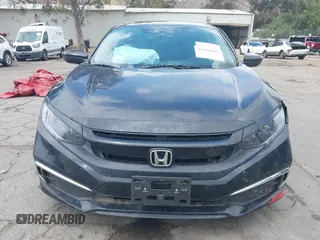 2020 Honda Civic Sedan LX with VIN 19XFC2F65LE205947, listed as a IAAI auction lot 33199503 with 1 mi miles. Bid and sale history available at carsss.com. Image 12.