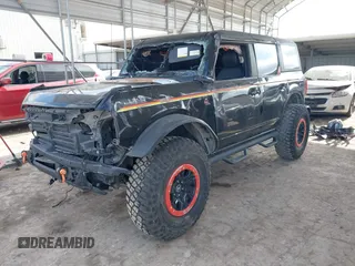 2022 Ford Bronco with VIN 1FMEE5DP5NLB31700, listed as a IAAI auction lot 41501402 with 50,538 mi miles. Bid and sale history available at carsss.com. Image 17.